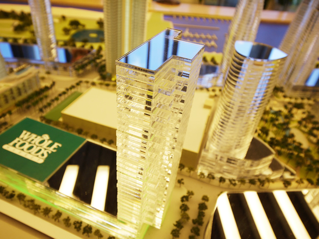 Gateway Towers Cylinder Model