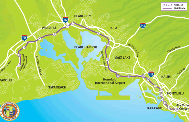 Keauhou Place map
