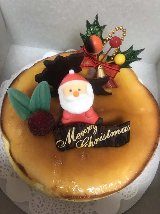 クルクル　クリスマスケーキ　ハワイ