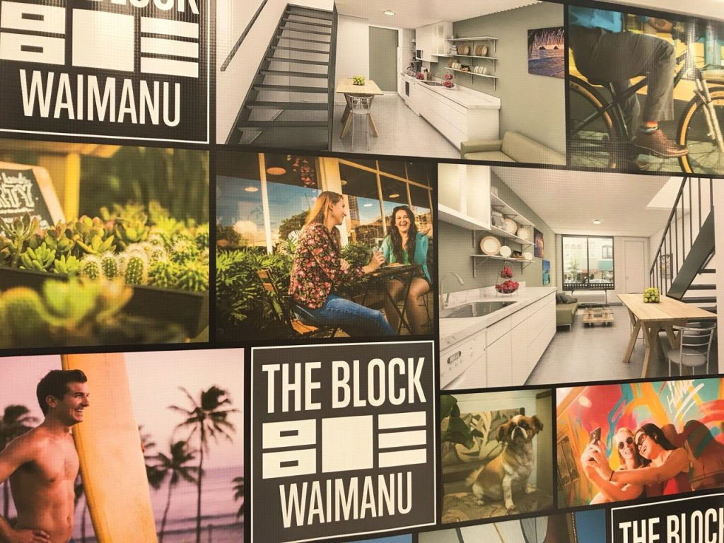 the block 803 waimanu