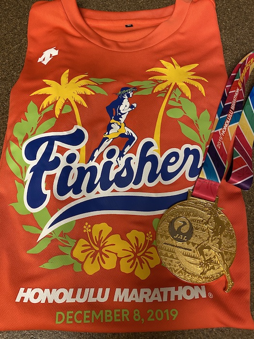 ホノルルマラソン　ハワイ